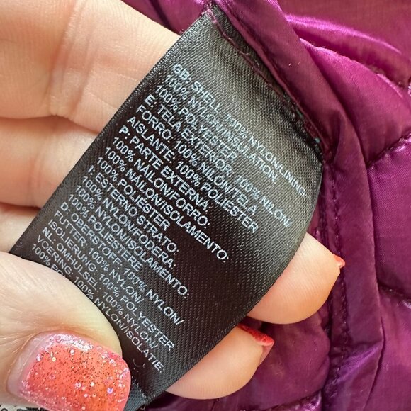 The North Face Thermoball Full Zip Quilted Jacket Womens Size M Water Repellent - Picture 8 of 10